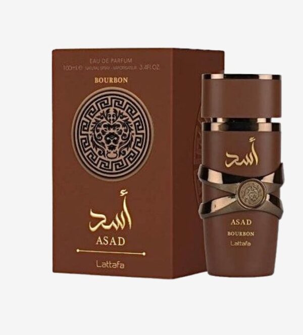 Perfume masculino Lattafa Asad Bourbon Eau de Parfum 100ml - Imagem 2