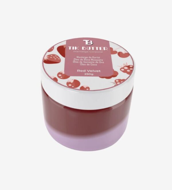 Manteiga Corporal Tik Butter Red Velvet 250G