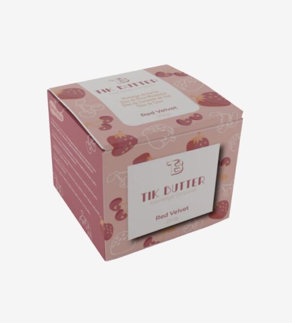 Manteiga Corporal Tik Butter Red Velvet 250G - Imagem 2