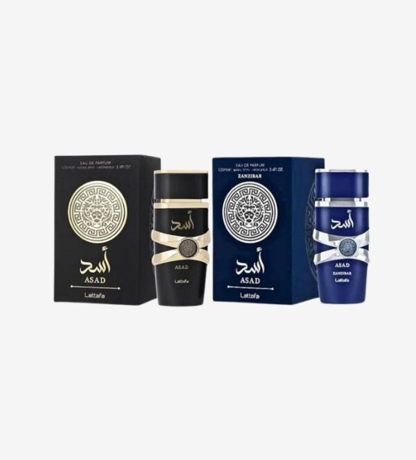 Perfumes Lattafa Kit Asad &amp Asad Zanzibar 100ml - Imagem 2